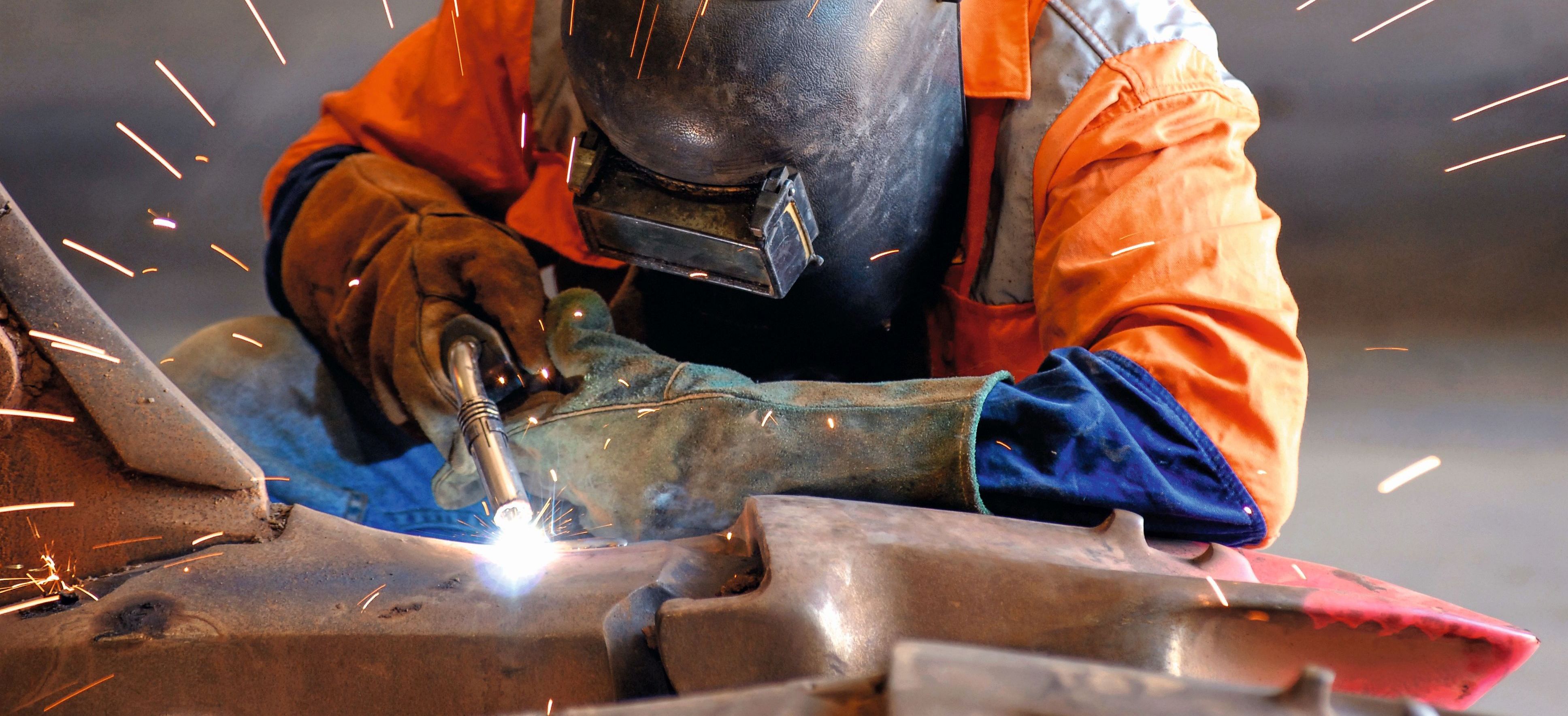 Welding cutting